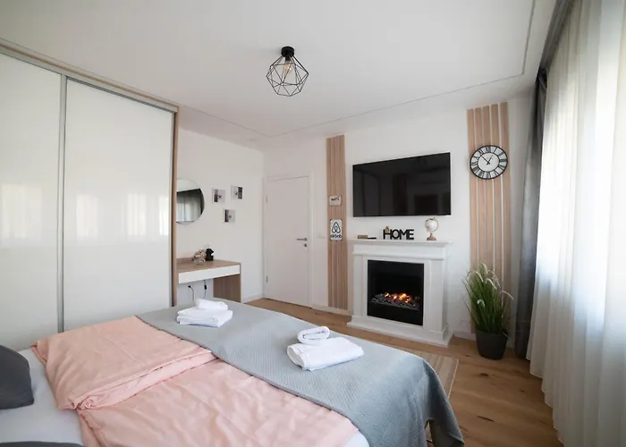 アパート Deluxe Festival Centar With Free Parking *