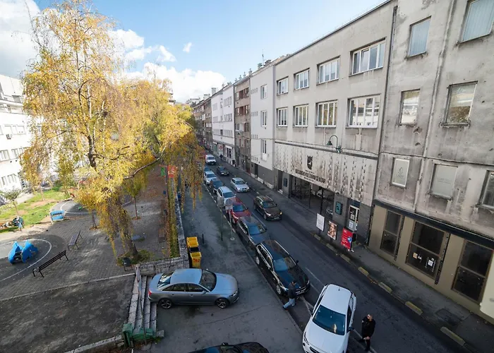 アパート Deluxe Festival Centar With Free Parking サラエヴォ